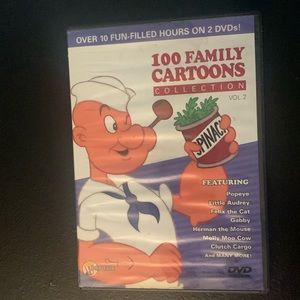 100 family cartoons collection dvd